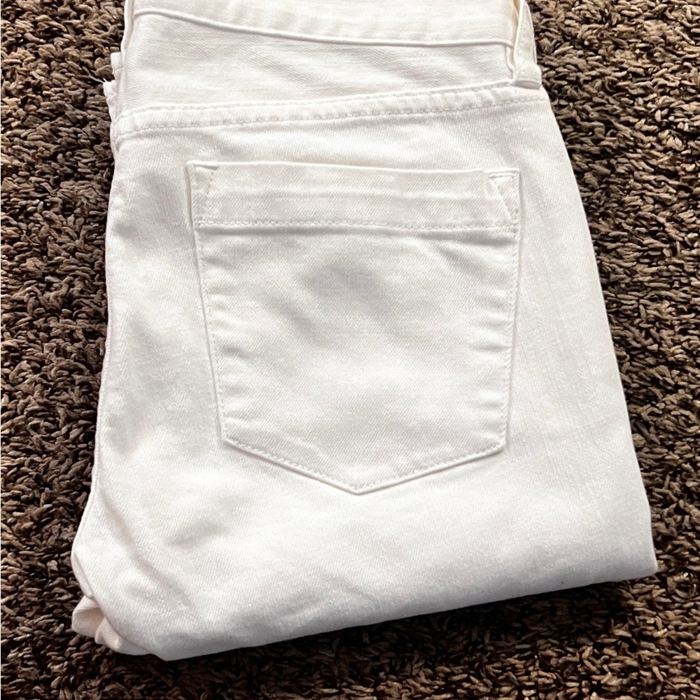 J. Crew Women's White Match Stick Jeans - Picture 12 of 12
